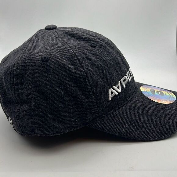Aape by A Bathing APE hat - black denim cap- NWT - Picture 2 of 6